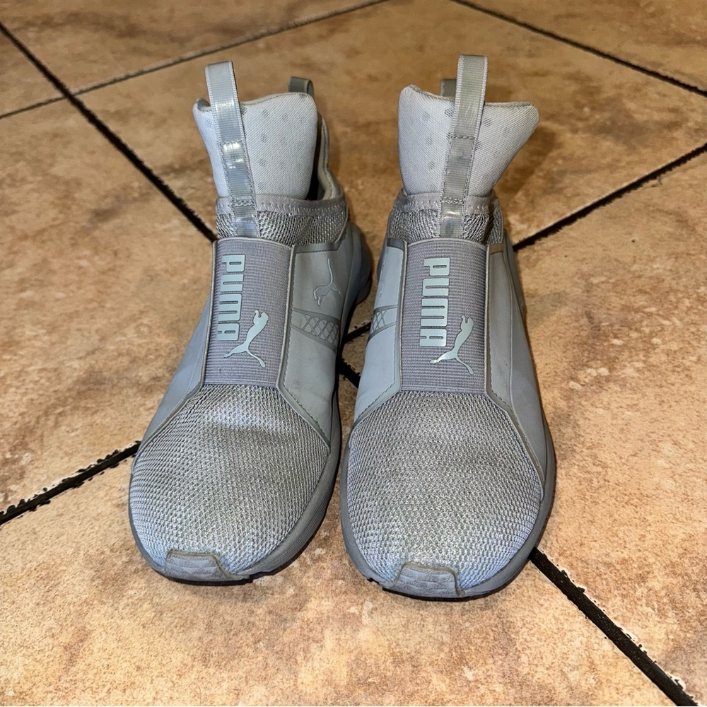 Puma x Rihanna Women’s Gray Hightop Slip-On Shoes